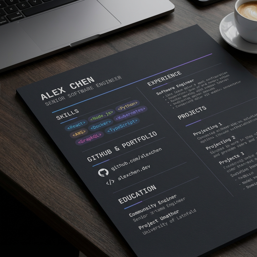 JobHirePro Tech Template Preview
